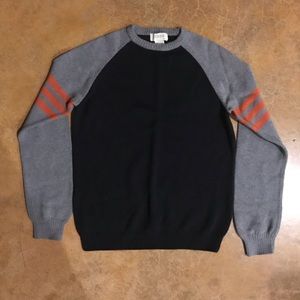 JCrew knit baseball sweater